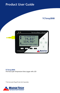 Thumbnail of document Manual - TCTemp2000 Data Logger
